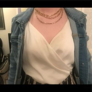 Express Chiffon Bodysuit